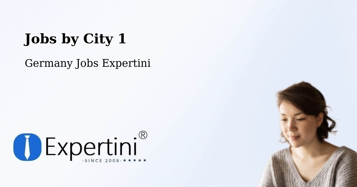 City Jobs in Germany - Expertini