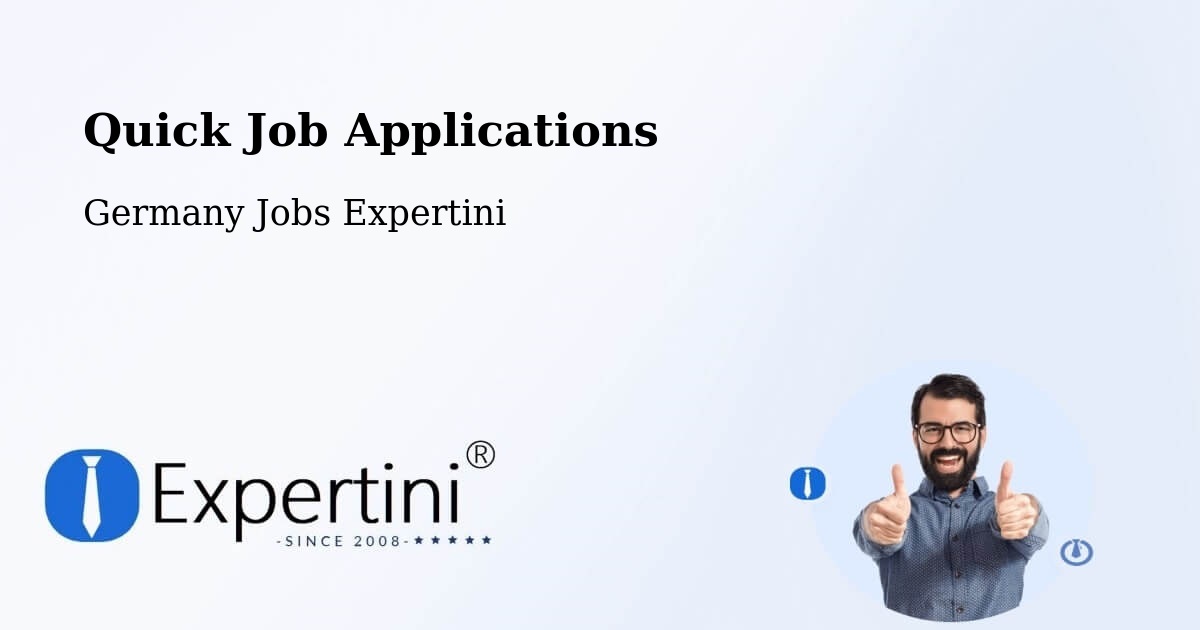 Quick Apply Feature – Apolda - Germany Jobs Expertini